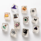 Halloween Squishy Blocks – Pumpkin & Bat Designs