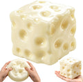 Cheese Squishy Stress Cube – Moldable Sensory Fidget Toy