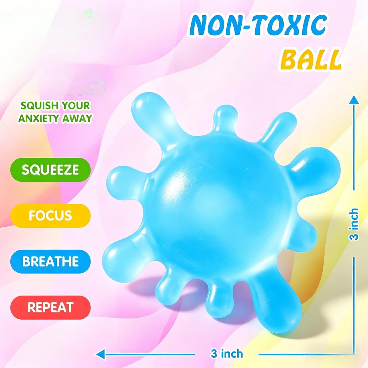 Squishy Fidget Toys – Soft Sensory Stress Cubes & Squeeze Balls