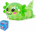 Glitter Axolotl Squishy Toy – Slow-Rising Sensory Fidget Toy