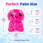 Glitter Axolotl Squishy Toy – Soft Sensory Squeeze Fidget