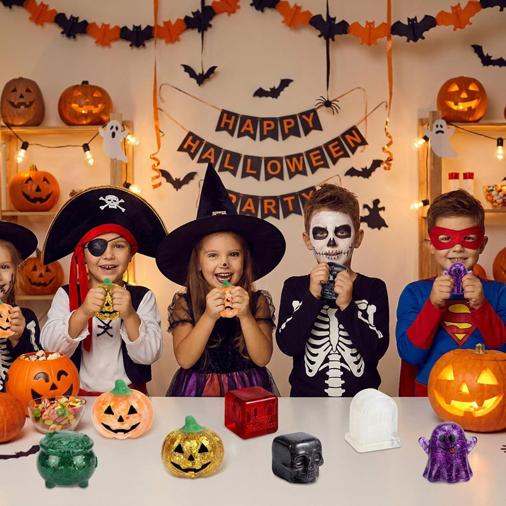 Halloween Squishy Fidget Toys – Spooky Sensory Squeeze Toys & Party Favors