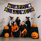Happy Halloween Banner – Pre-Strung Halloween Party Decorations