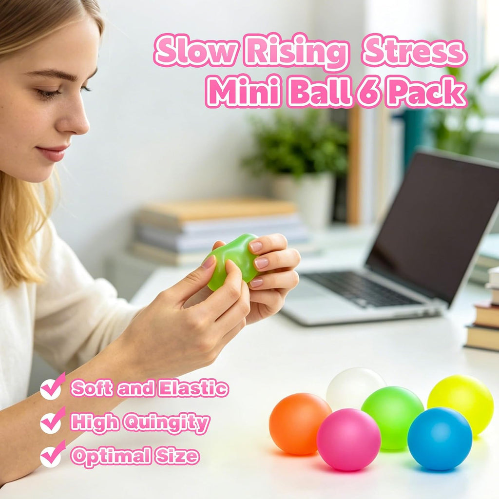 Textured Sensory Stress Balls – Soft Squeeze Fidget Toys