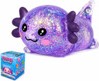 Glitter Axolotl Squishy Toy – Slow-Rising Sensory Fidget Toy
