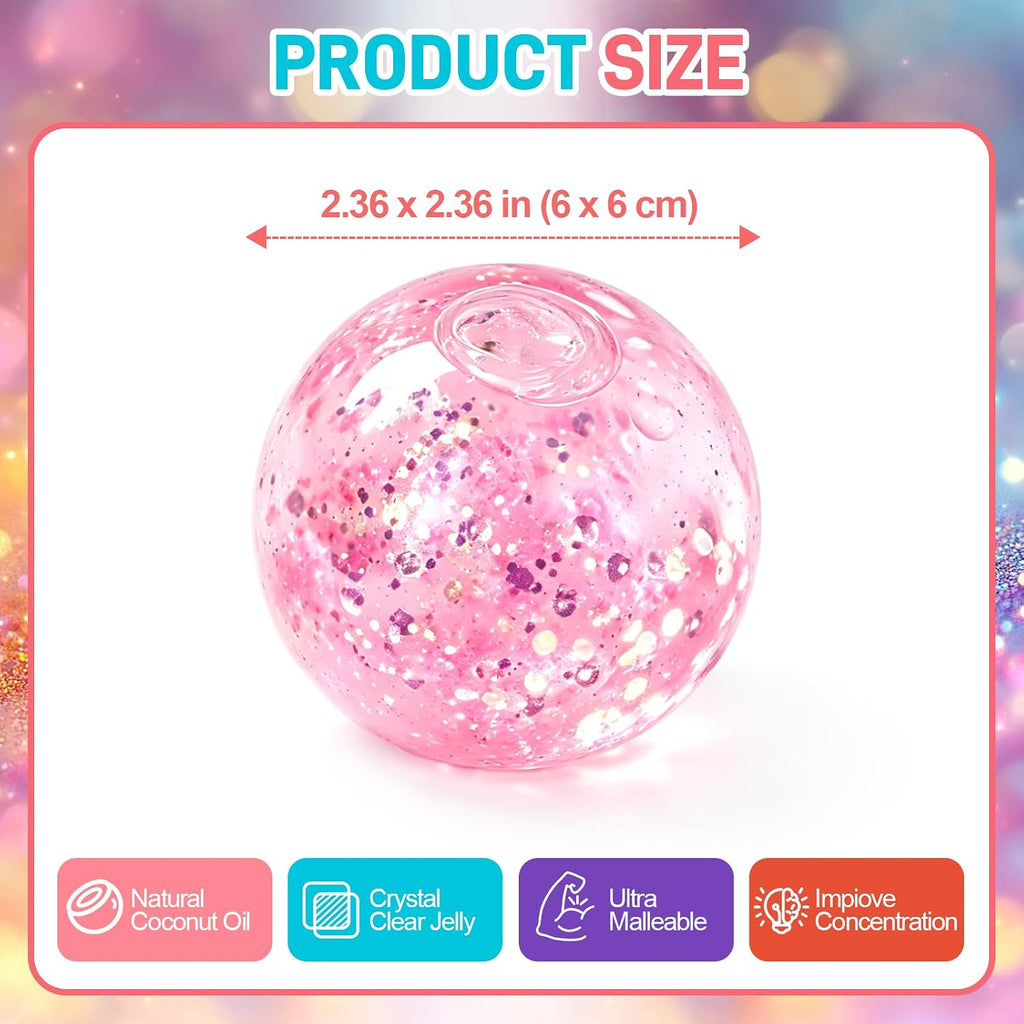 Jelly Squishy Stress Ball – Soft Slow-Rising Sensory Fidget Toy