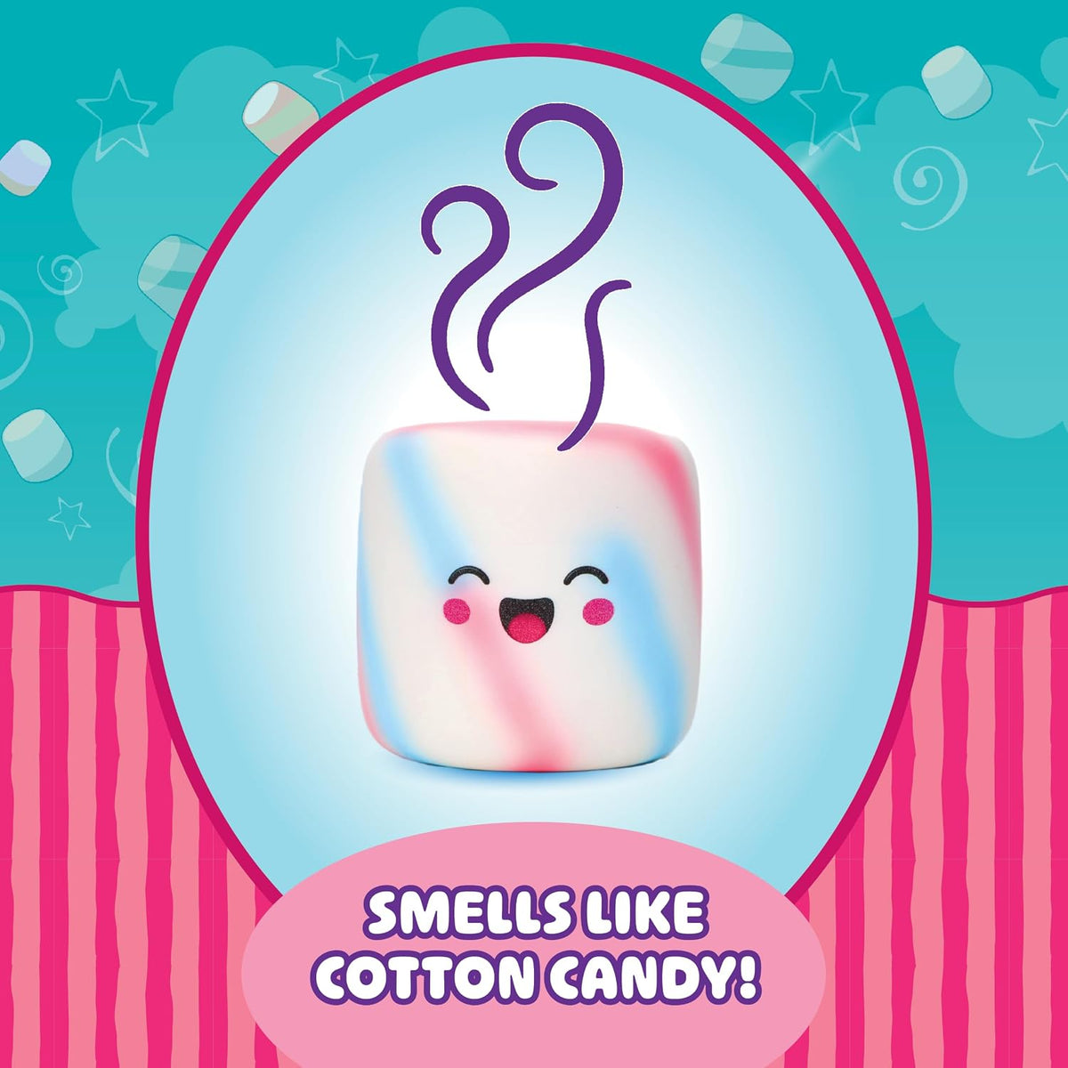 Marshmallow Squishy Fidget Toy – Soft Slow-Rising Sensory Squeeze Toy