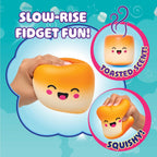 Marshmallow Squishy Fidget Toy – Soft Slow-Rising Sensory Squeeze Toy