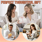 Glitter Squishy Toy with Holder – Soft Squeeze Sensory Fidget