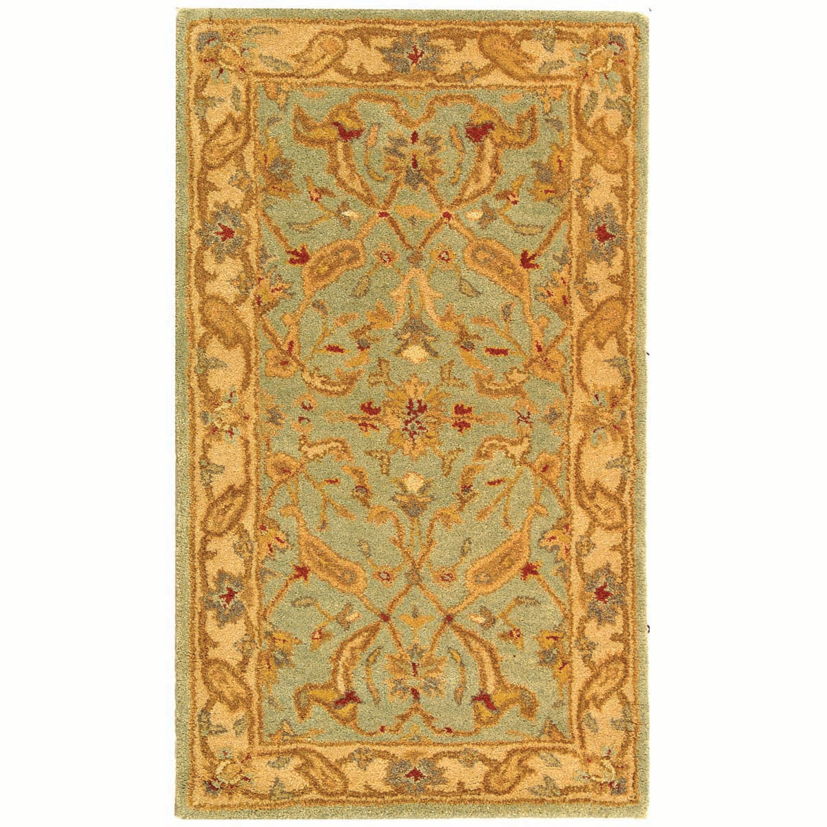 Safavieh Antiquity Rug Collection AT311B - Teal / Beige