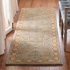 Safavieh Antiquity Rug Collection AT311B - Teal / Beige