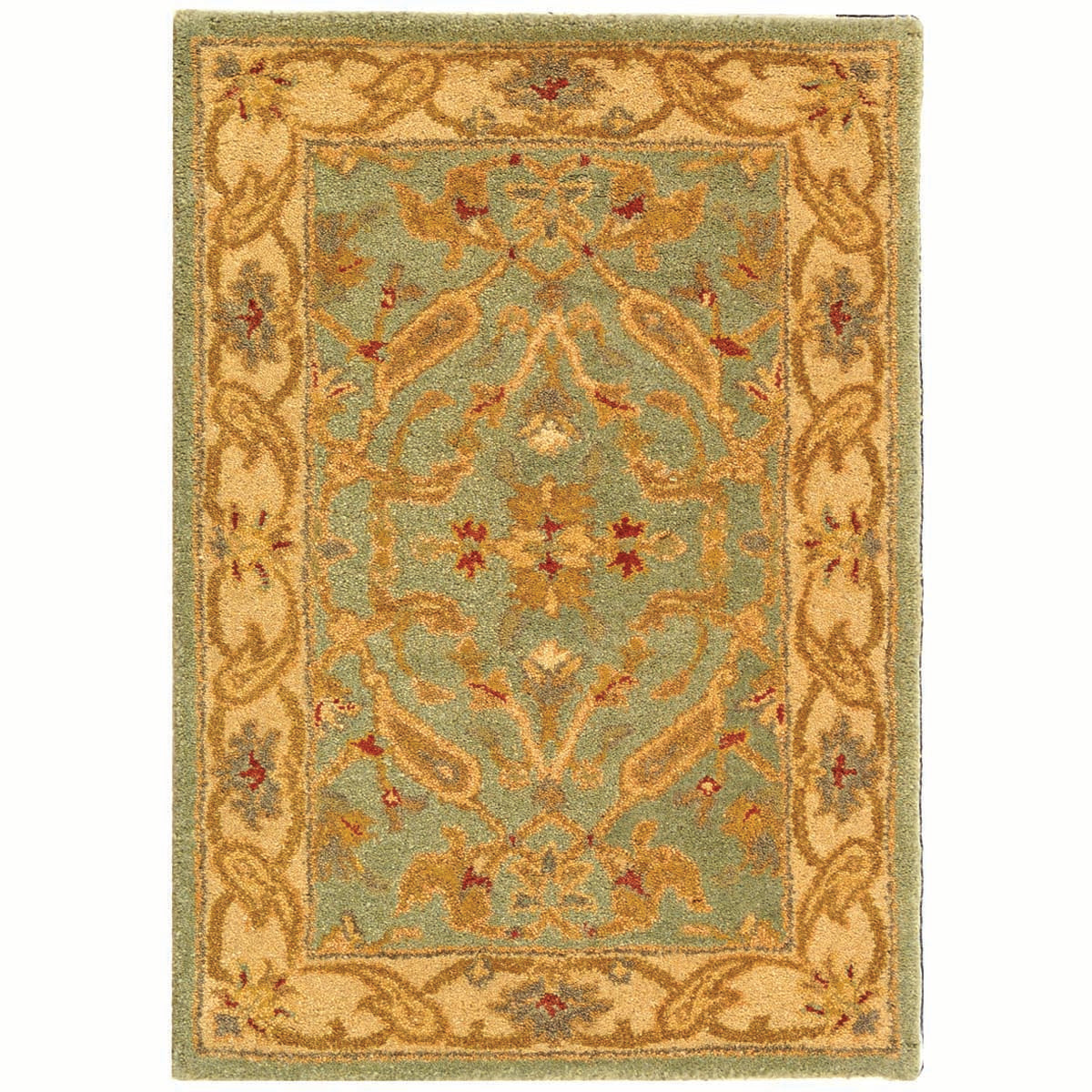 Safavieh Antiquity Rug Collection AT311B - Teal / Beige