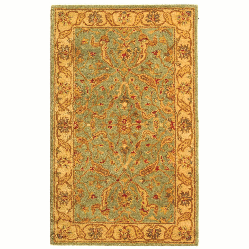 Safavieh Antiquity Rug Collection AT311B - Teal / Beige