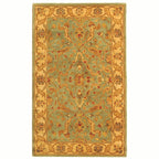 Safavieh Antiquity Rug Collection AT311B - Teal / Beige