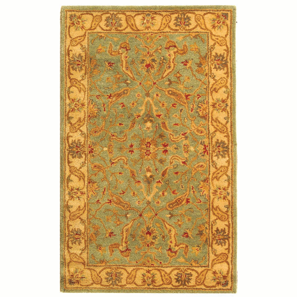 Safavieh Antiquity Rug Collection AT311B - Teal / Beige