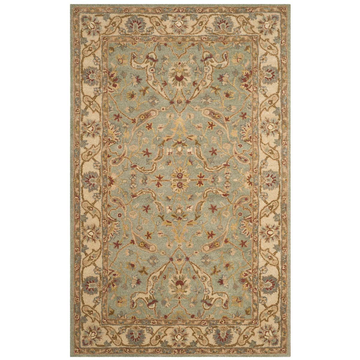 Safavieh Antiquity Rug Collection AT311B - Teal / Beige