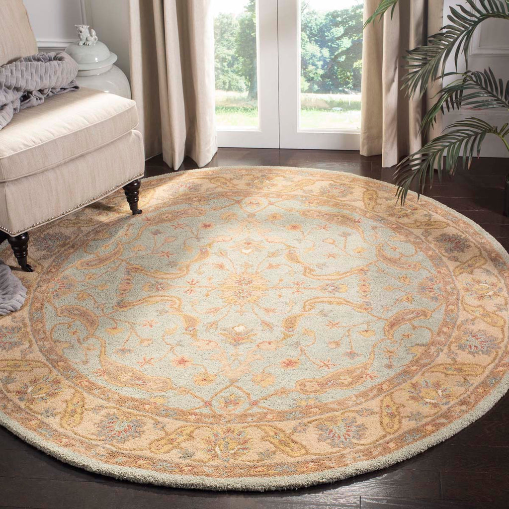 Safavieh Antiquity Rug Collection AT311B - Teal / Beige