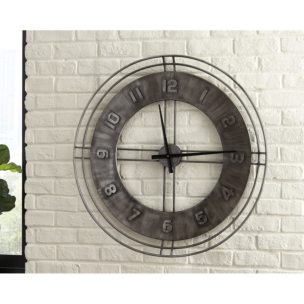 Ana - Antique Gray - Wall Clock