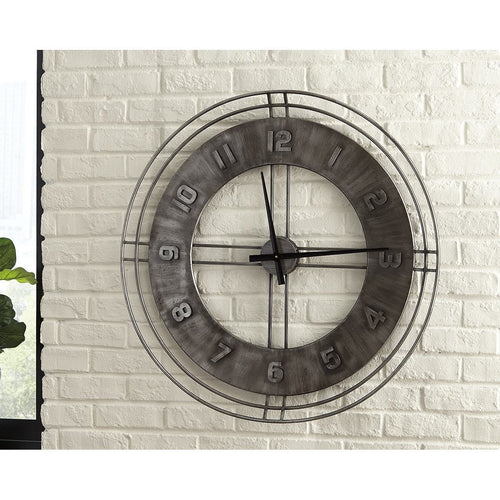 Ana - Antique Gray - Wall Clock