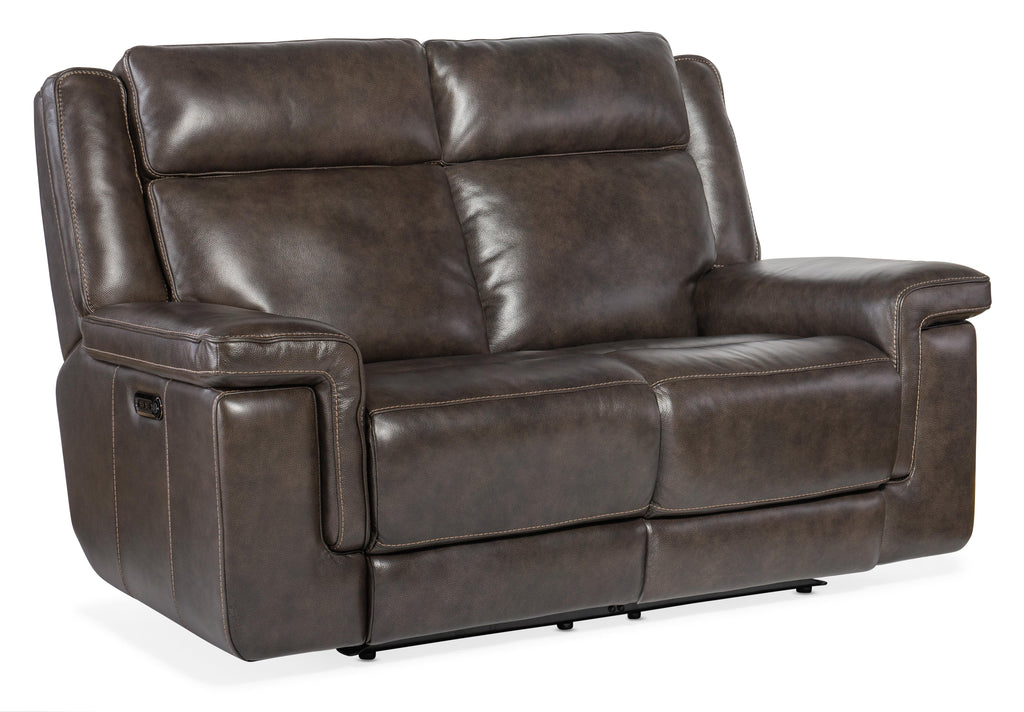 Montel Lay Flat Power Loveseat with Power Headrest & Lumbar - SS705-PHL2-095