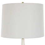 Helena Slender White Table Lamp