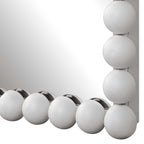 Serna White Tall Mirror
