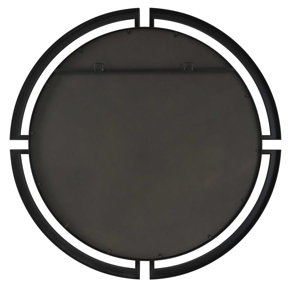 Quadrant Modern Round Mirror