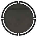Quadrant Modern Round Mirror