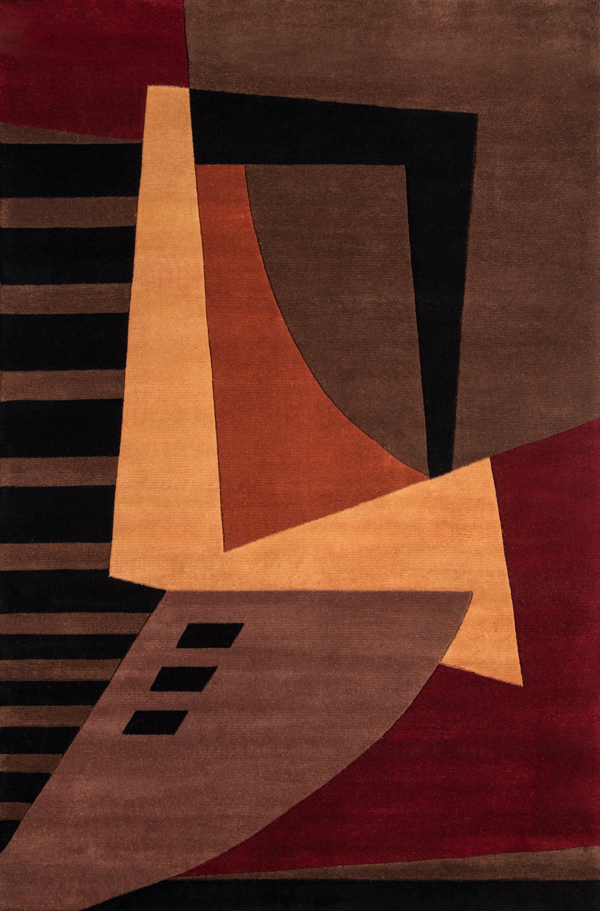 Momeni Rug New Wave Collection | Pomegranate - NEWWANW-22POM