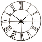 Paquita - Antique Silver - Wall Clock