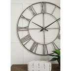 Paquita - Antique Silver - Wall Clock