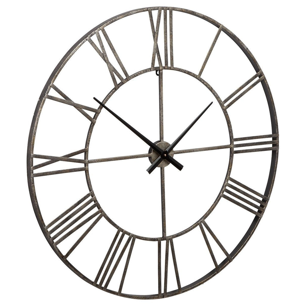 Paquita - Antique Silver - Wall Clock