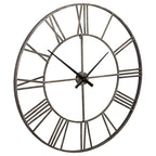 Paquita - Antique Silver - Wall Clock