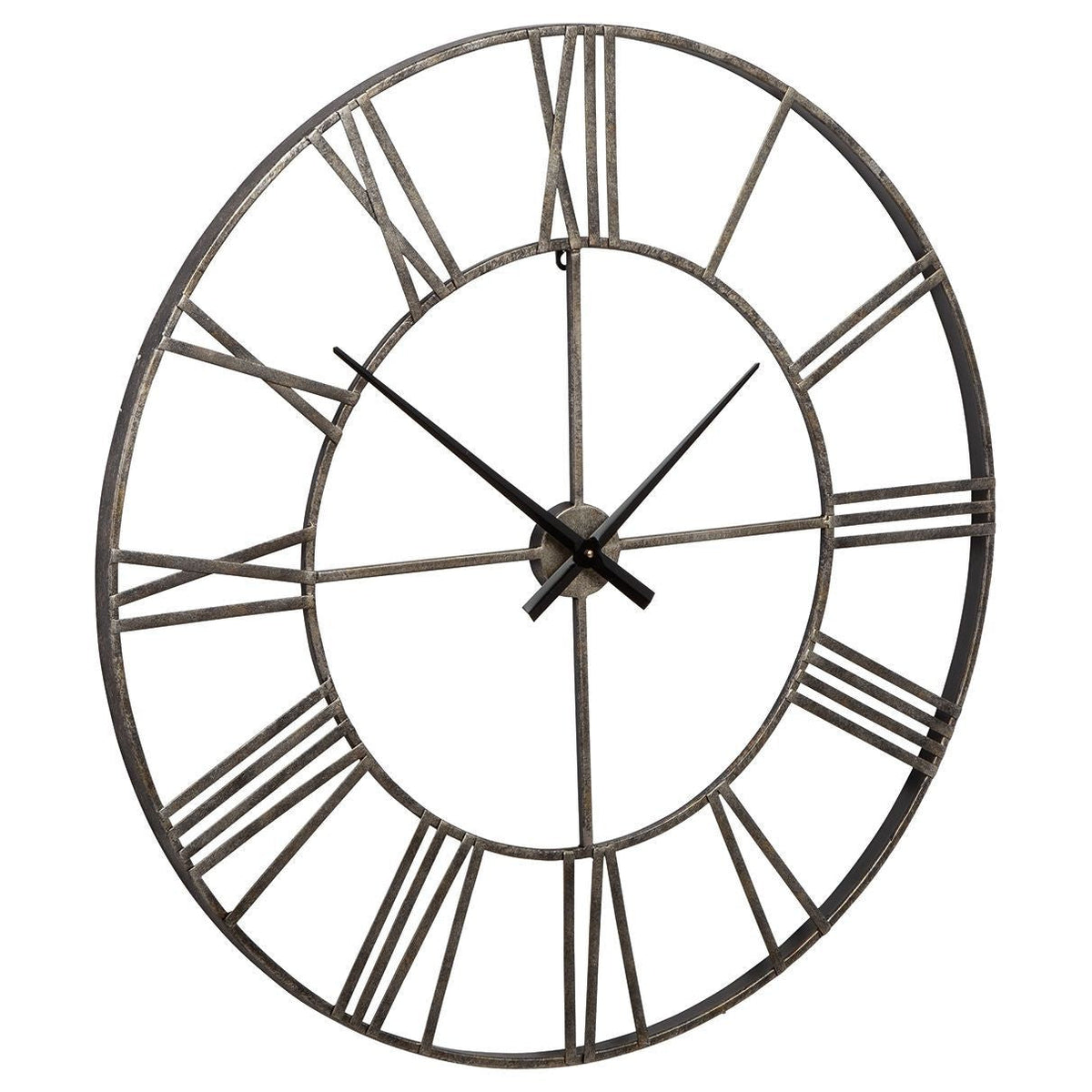Paquita - Antique Silver - Wall Clock