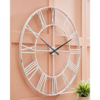 Paquita - Antique White - Wall Clock