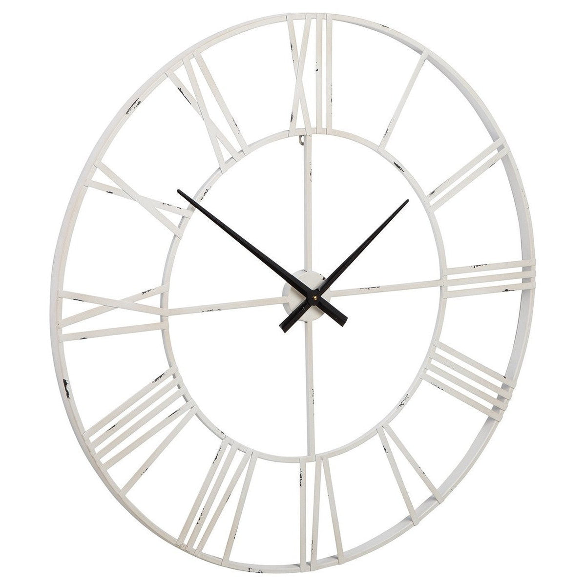 Paquita - Antique White - Wall Clock