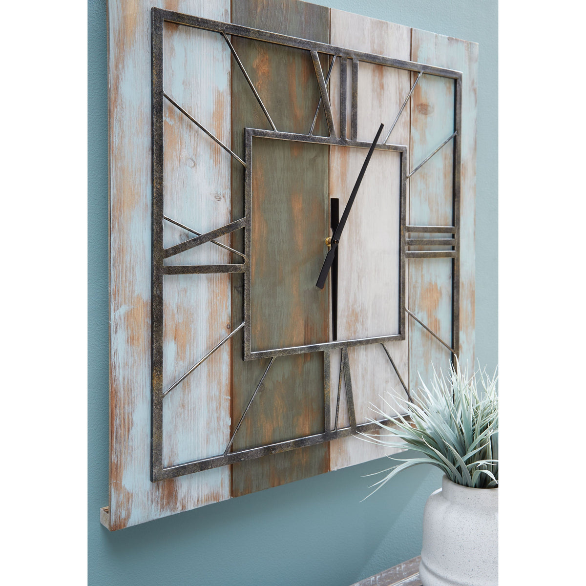 Perdy - Brown - Wall Clock