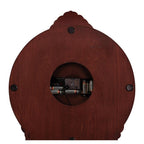 Round Face Grandfather Clock - Brown
