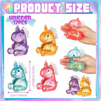 Unicorn Squeeze Toy | Soft Sensory Stress Relief Squishy Toy | Anti-Anxiety Fidget Reliever for Adults & Kids | Party Favor & Prank Gift