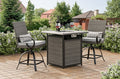 Arosa Fire Pit Counter Height Table Set GM-2024
