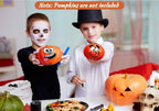 36-Piece Halloween Pumpkin Stickers – Waterproof Self-Adhesive Party Decorations